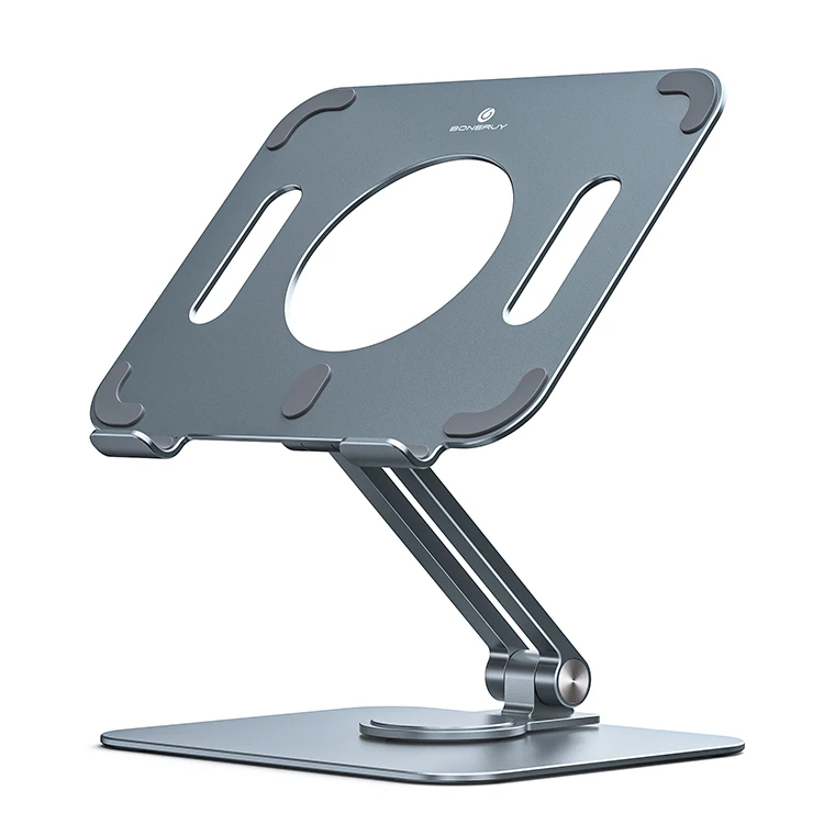 Heat Dissipation  Aluminium Swivel Rotatable Adjustable Portable  Computer Laptop Stand Holder