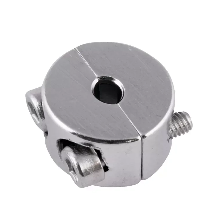 Custom Manufacture machining stainless steel wire rope cross ring clamp