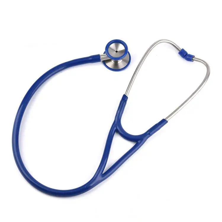 
Wholesale professional hospital diagnostic apparatus stainless steel dual head medical cardiology stethoscope 