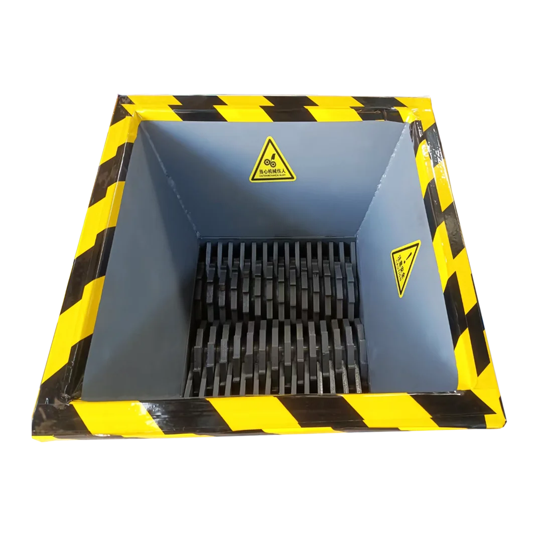 FDL-Double Shaft Shredder Feeding Box Shredder Chassis Machine Blade