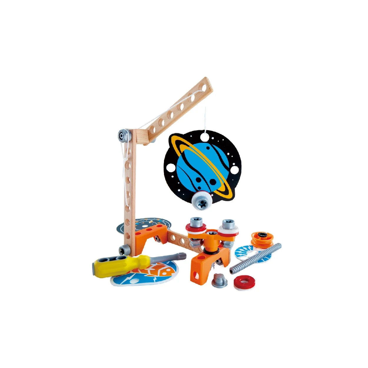 Hape развивающие игрушки новейший дизайн магнит научная лаборатория паровые