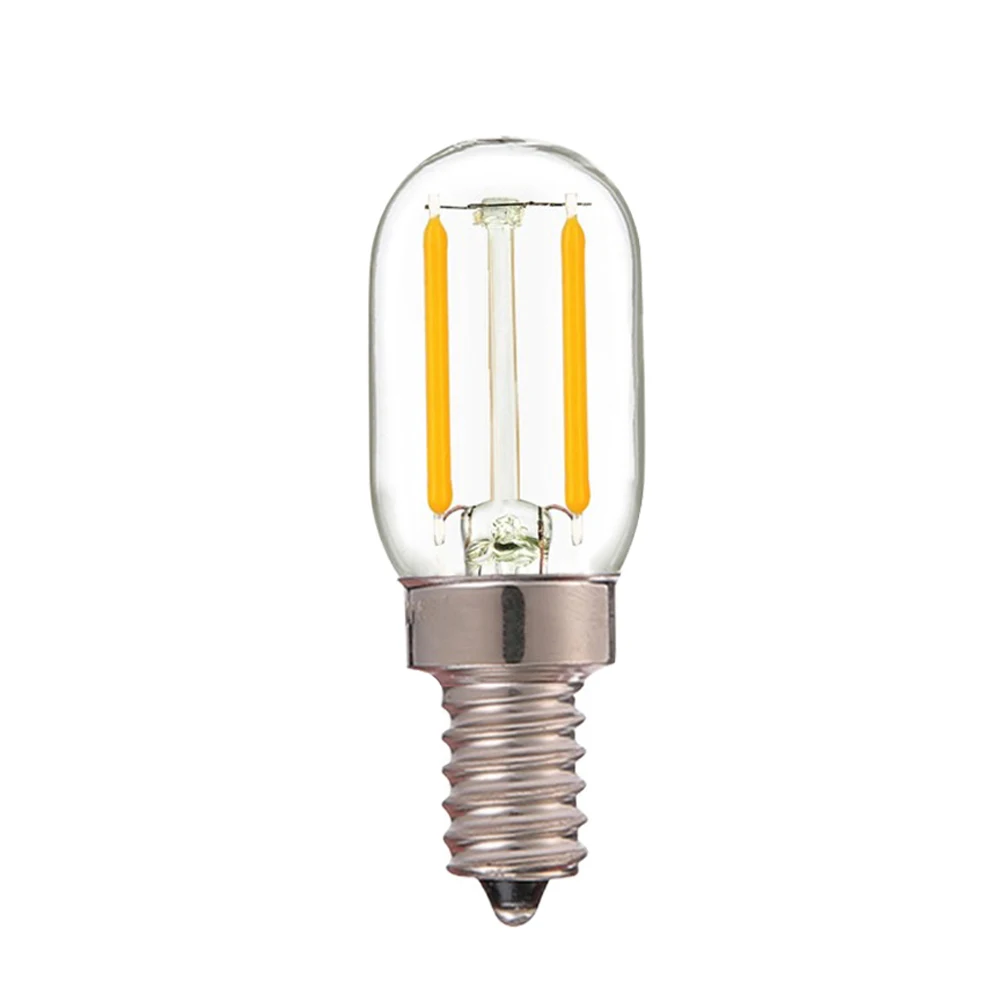 Refrigerator T22 12V 24V DC AC LED Lamp 1W E12 E14 Led Filament Bulb Home Decoration Lighting Bulbs for Room