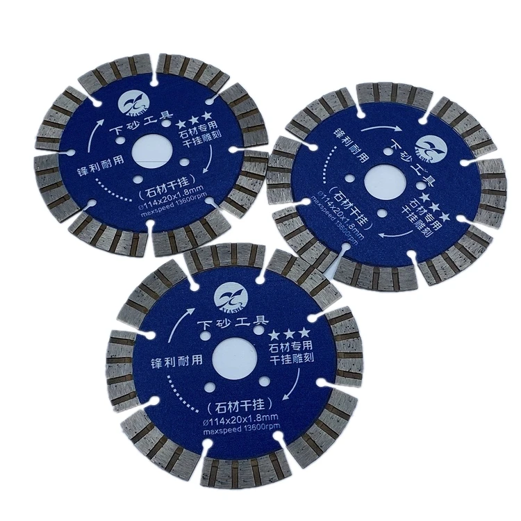 Factory Direct Sale Ceramic Tile Strong And Durable Without Breakage Blue Saw Blade Cutting Disc
