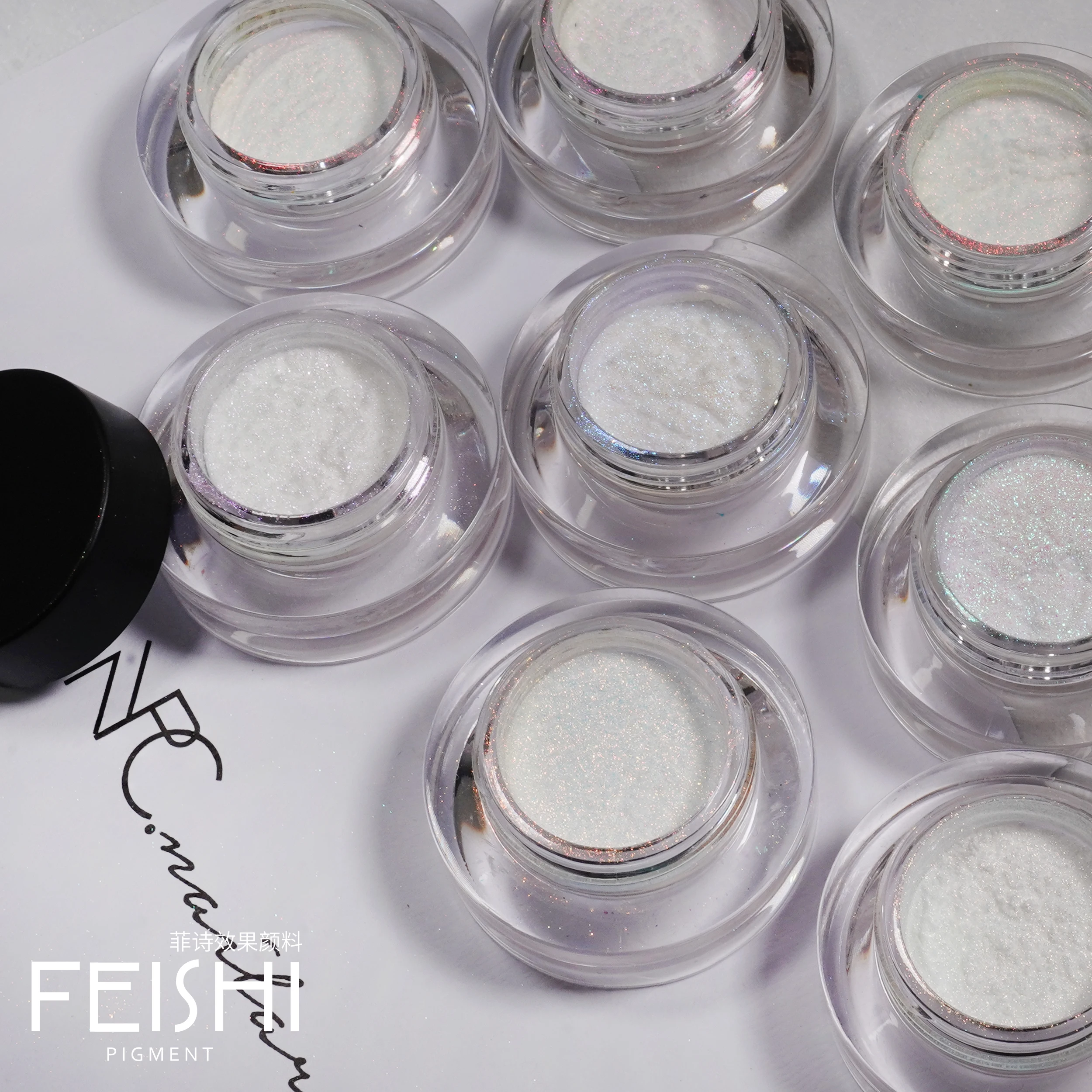 Wholesale cosmetic grade chameleon pigment pearlescent powder for eye shadow