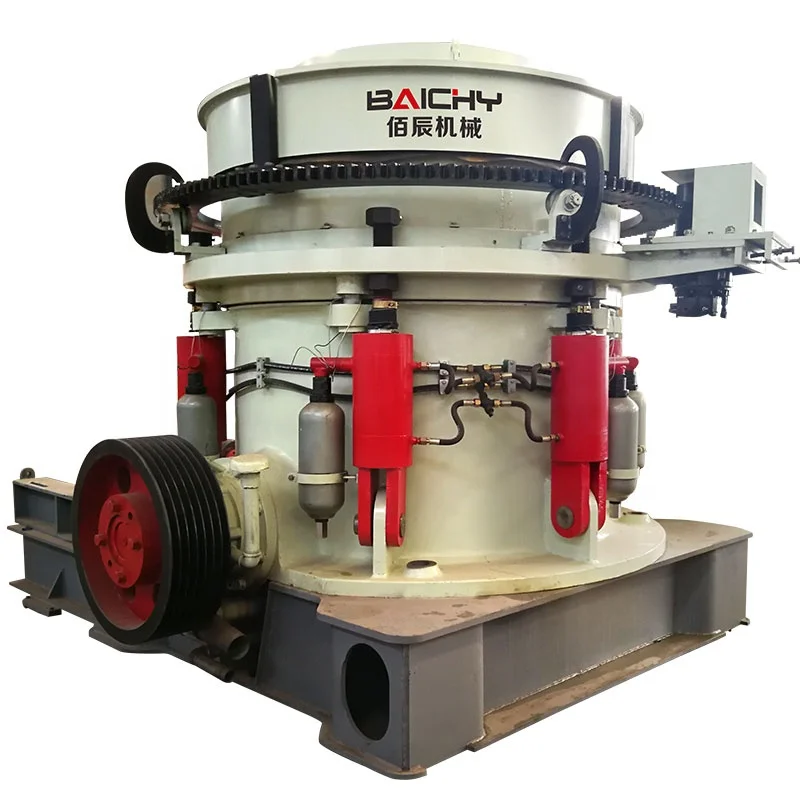 HPC 200 rock cone crusher, 100-200 tph stone crushing plant, aggregate crushing machine in Ethiopia