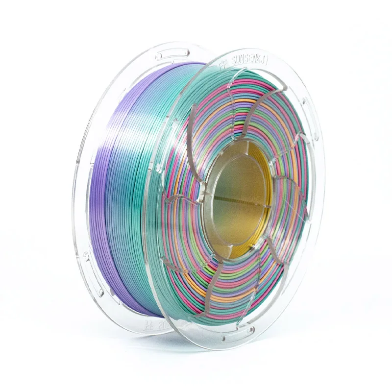 Best Quality 3D Printer Plastic Filament Set 1KG/Roll 1.75MM 10KG Weight 100% ROHS/OEM Origin Neatly Lined FDM Print Materials