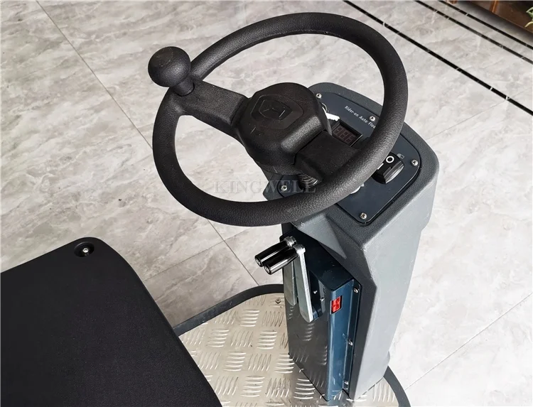 Industrial Cleaning Automatic Washing Commercial Scrubbing Machine Ride On For Auto Double Rider Cement Floor Scrubber