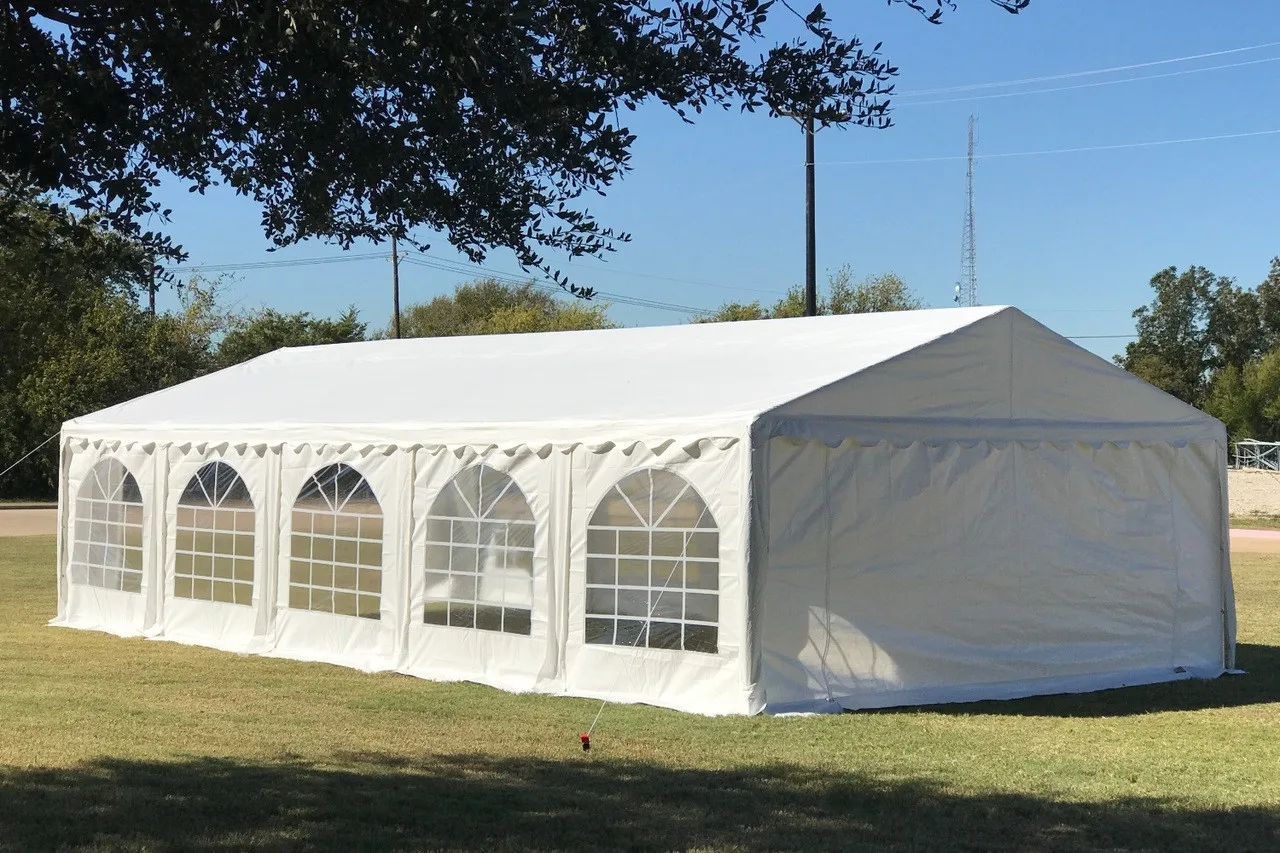 High quality aluminum wedding tent with air conditioner for sale