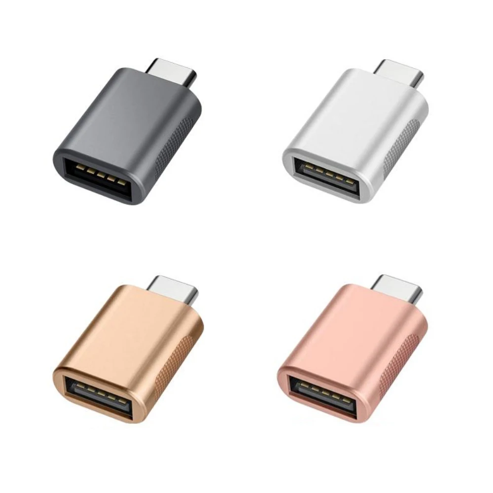 type c to usb 3.0 converter usb c adapter usb a data cable otg tipe C laptop plug quick socket male connector OTG