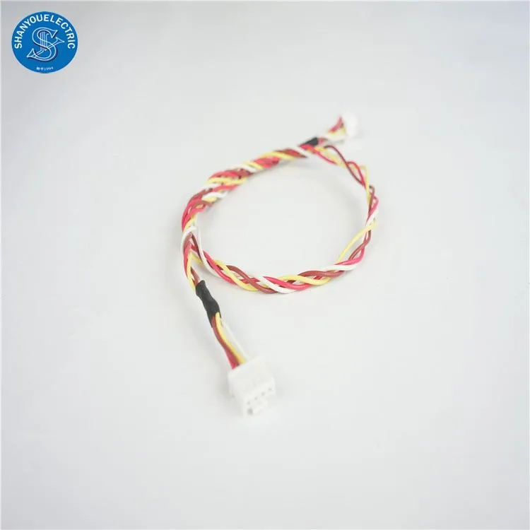 Customized Molex Connector 1007 16AWG Wire Harness Power Cable Assembly