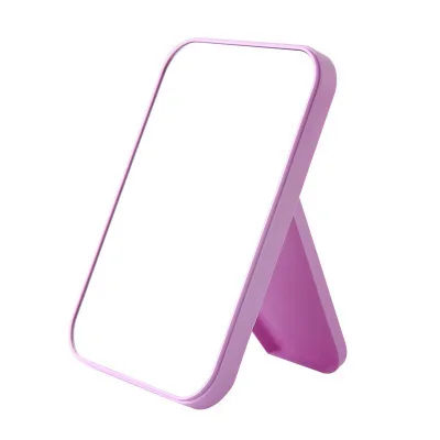 Wholesale price desktop plastic folding portable make up mini travel mirror