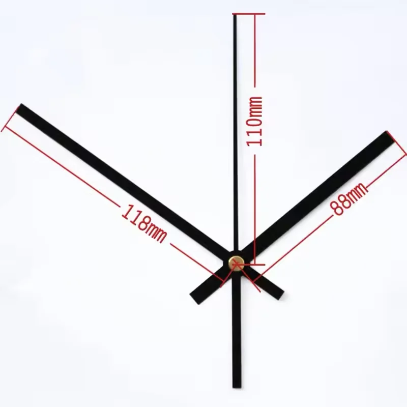 Best Selling Battery Clock Motor Mechanism Sangtai Clock Movement Kit with Long Hands Sangtai 6168s Shaft 16mm