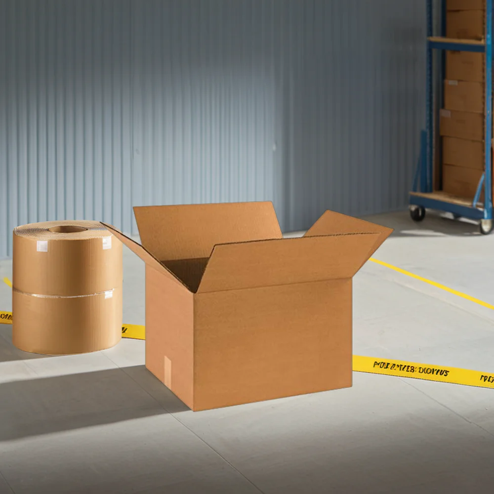 Custom Corrugated Cardboard Boxes for Mailing Moving Shipping Made from Recycled Materials
