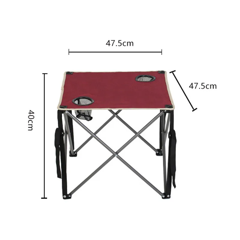 5 Pieces Set Outdoor Camping Chair and Table Set Picnic Durable Camping Folding Table and Chairs Set Logo Custom