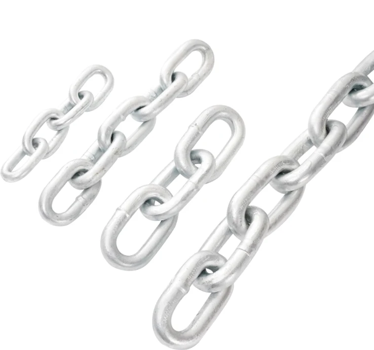 Anchor Chain Hot Dip Galvanized Ordinary Mile Welded Steel Link Chain