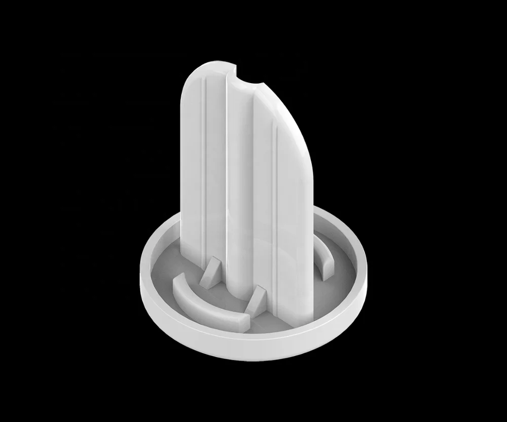 Universal Popular Roller Blinds Aluminum Bottom Tube Painted White RBT03-0.5-AP Roller Accessories Smart Blind Roller Pattern