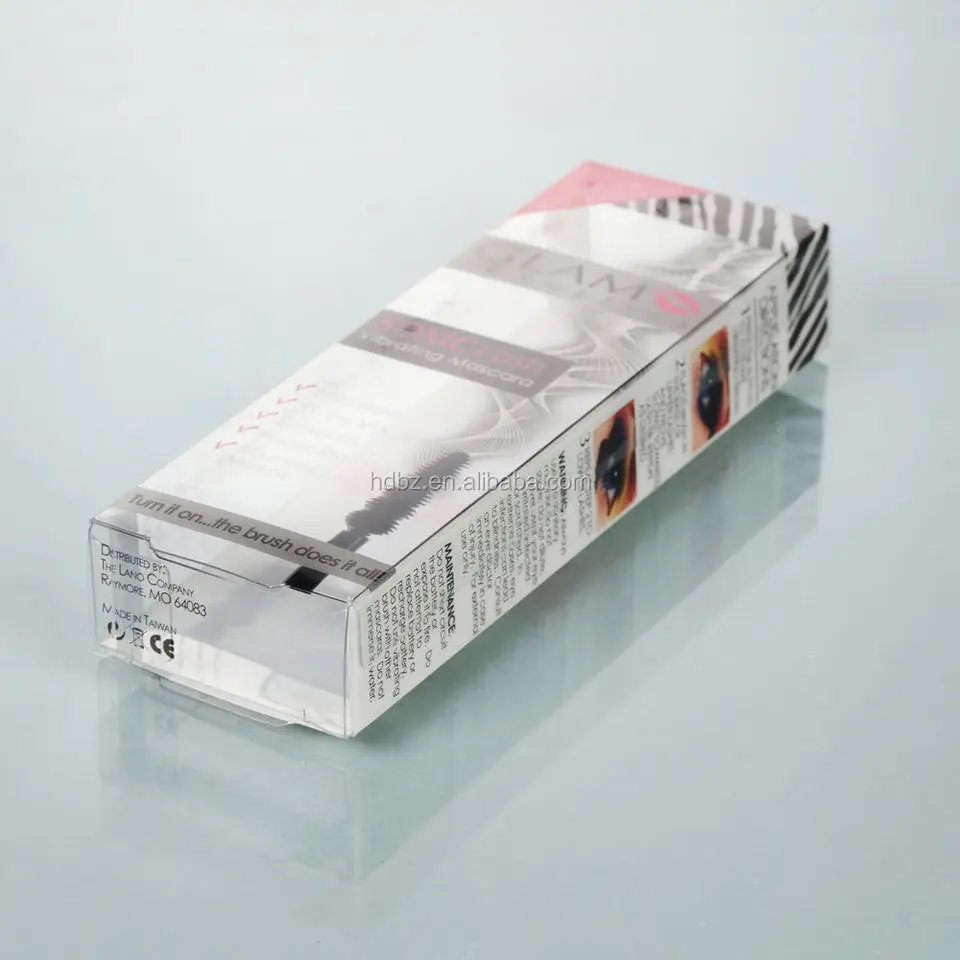 Custom Plastic Skin Care Products Set Packaging Cosmetic Gift Box Clear PET Boxes Foldable pack