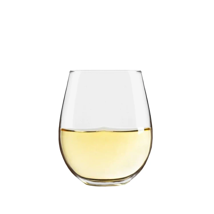 Logo Custom Stemless Wine Glass Personalized Stemless Wine Glass Set For Wedding