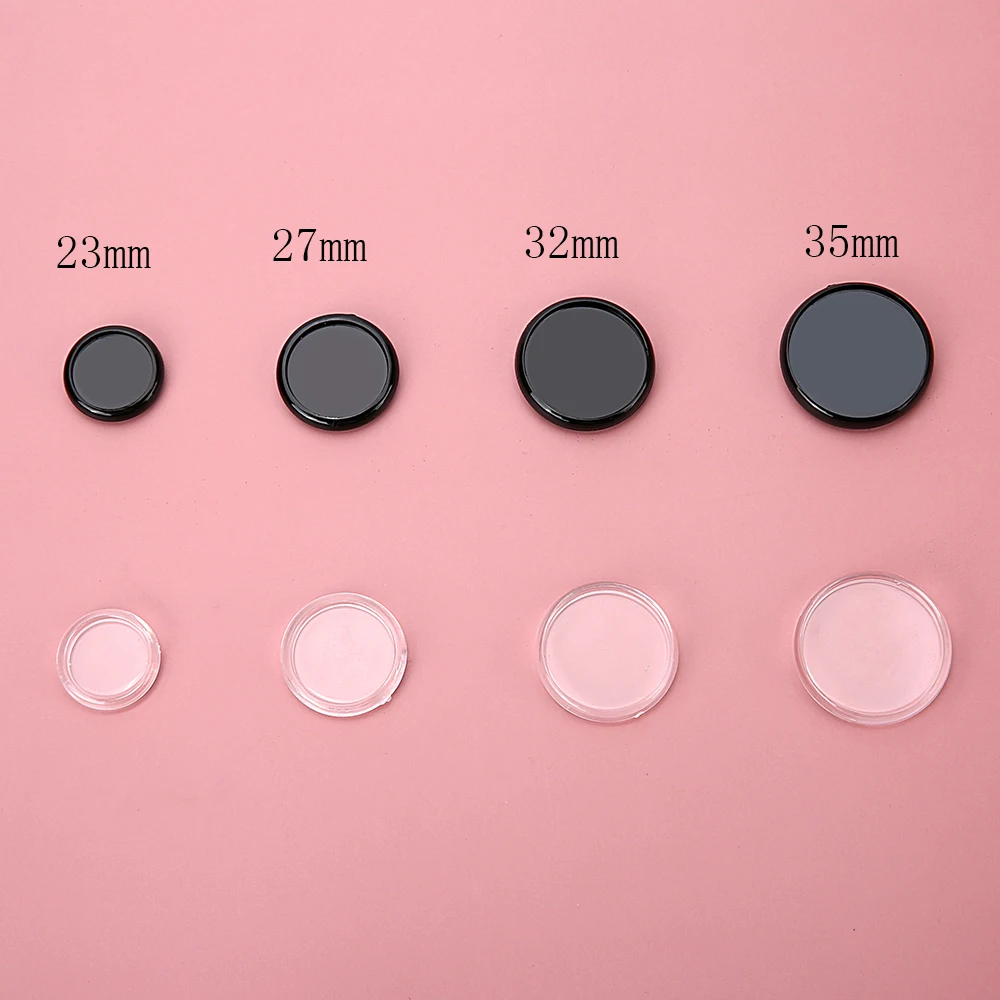 custom plastic disc bound discs,  planner disc, black and clear discs for disc bound notebook