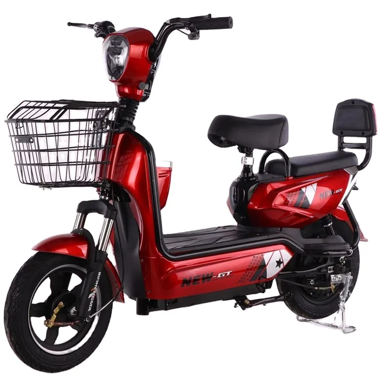 Hot sale Two wheel Steel  electric scooter in 350 w with high speed