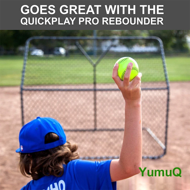 Отпечатки YumuQ по запросу резиновые бейсбольные мячи Утяжеленные 4 упаковки с песочной начинкой для полевых тренировок