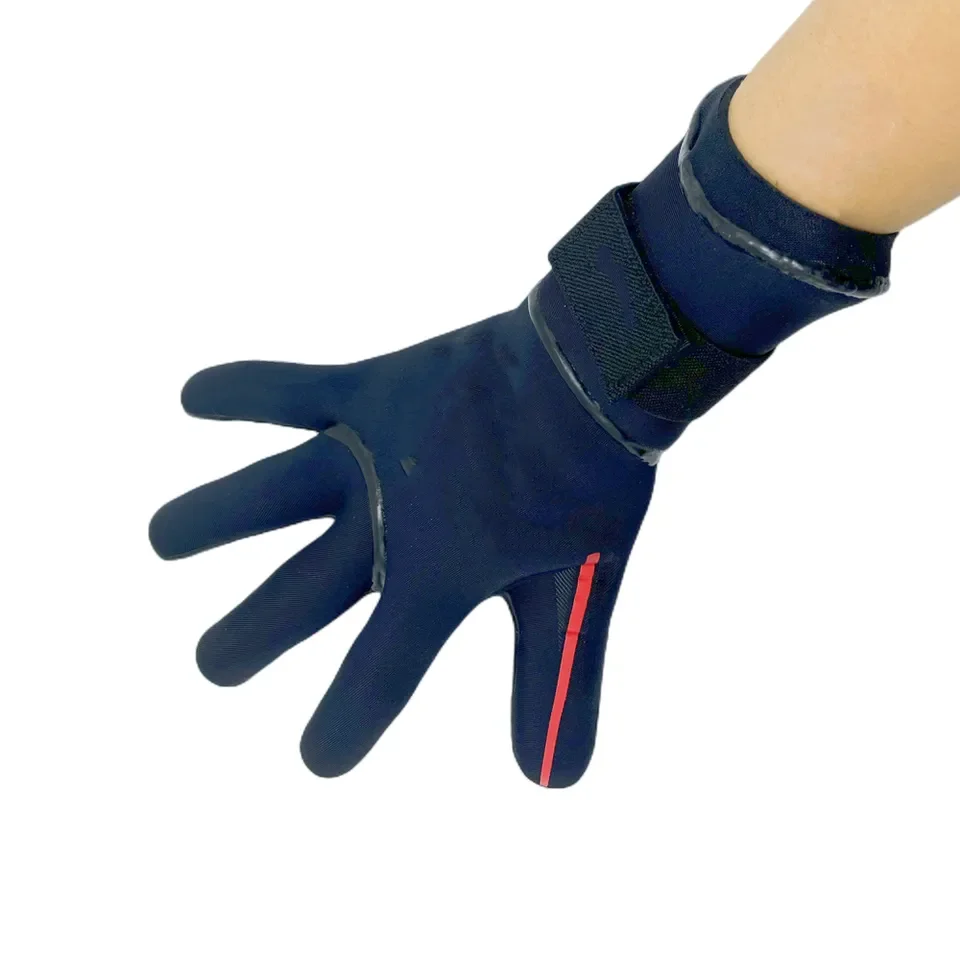 Hot Selling Dry diving  Adjustable Glued Seam 3.5mm 5mm Neoprene Watersports Surfing Diving Gloves
