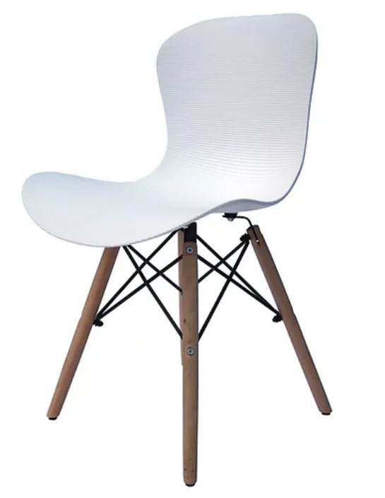 Hot Sale Factory Direct Selling Cheap Used designer Modern White Colored PP Plastic Dining Chairs Price, HYH-A304