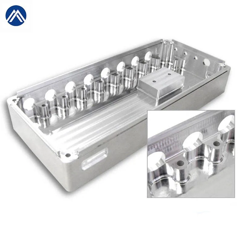 Aluminum cnc machined milling parts custom high precision cnc machining aluminum enclosure for electronic housing
