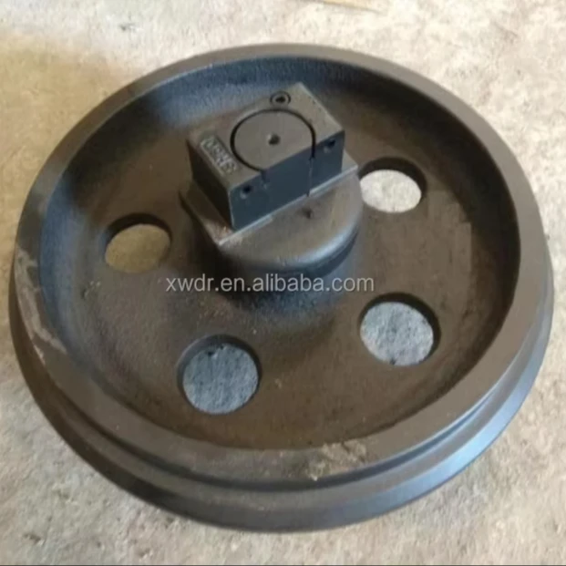 Excavator Bulldozer Front Rubber Track Roller Track Front Idler Chain Sprocket Idler Assy Wheel for Excavator