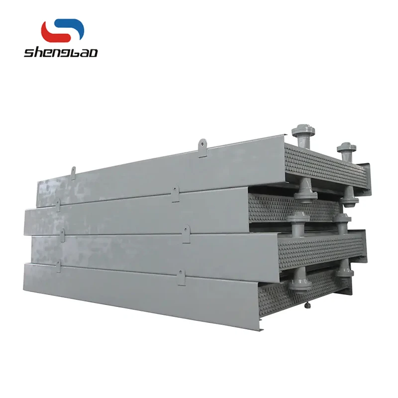 Water To Air Intercooler Spiral Stainless Steel Tube Heat Exchanger