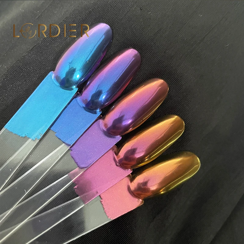 Multi Color Eyeshadow Pigment Chameleon Color Moving Powder Epoxy Resin Chameleon Pigment