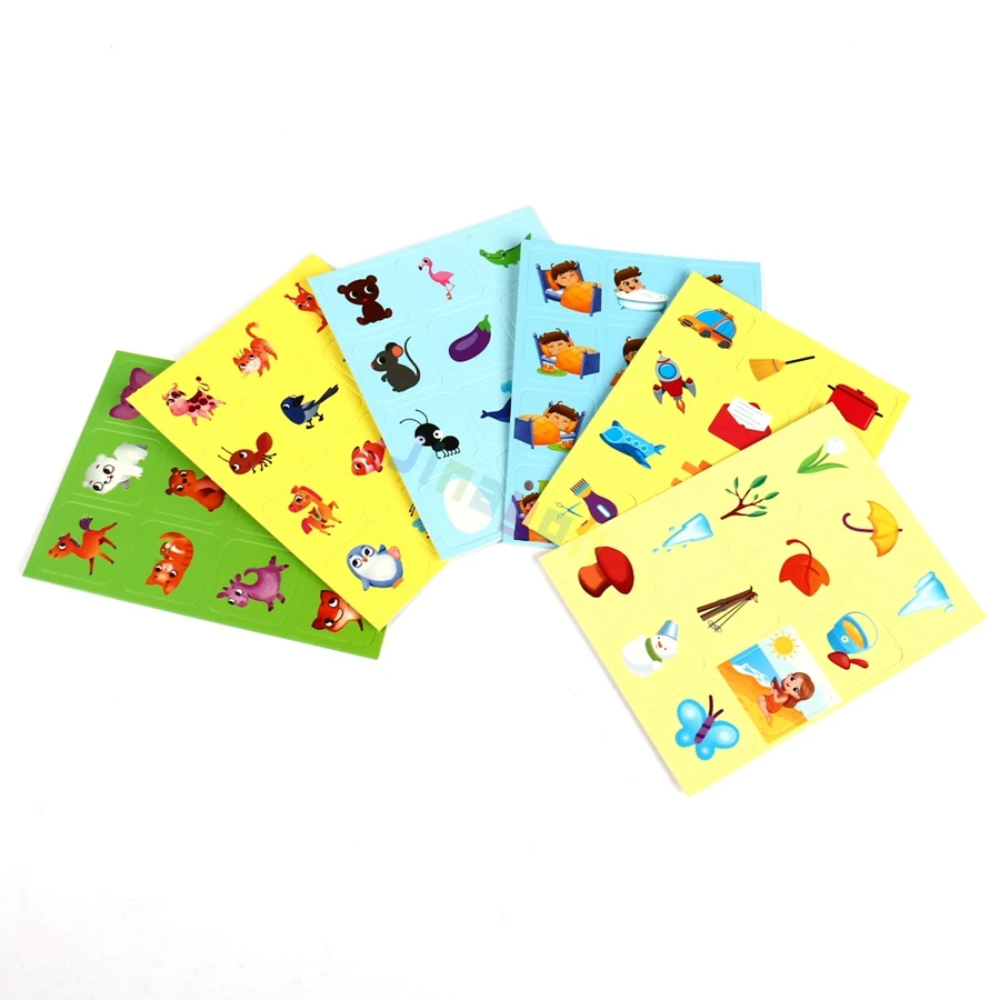 Punchboard Paper Token for Board Game Accessories Cognition Paper Cards Top Quality