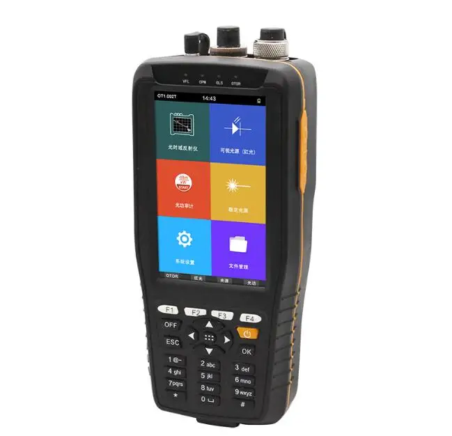 Mini OTDR 1550nm 22Db with VFL/OPM/OLS Touch Screen OTDR Optical Time Domain Reflectometer