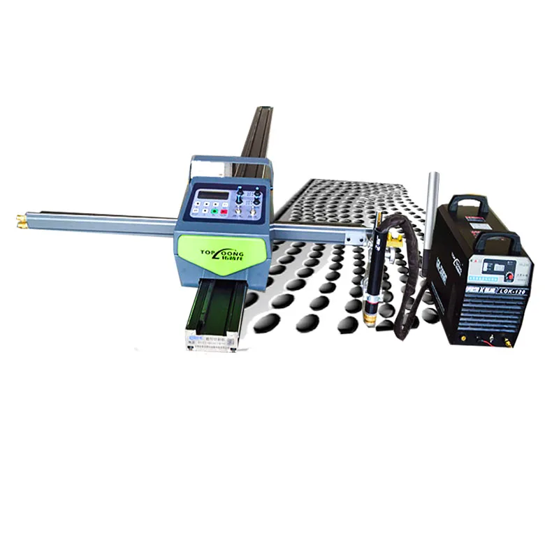 Portable  CNC plasma cutting machine oxyfuel  Huayuan LGK 63A cutting power 120A 160A GANTRY TYPE