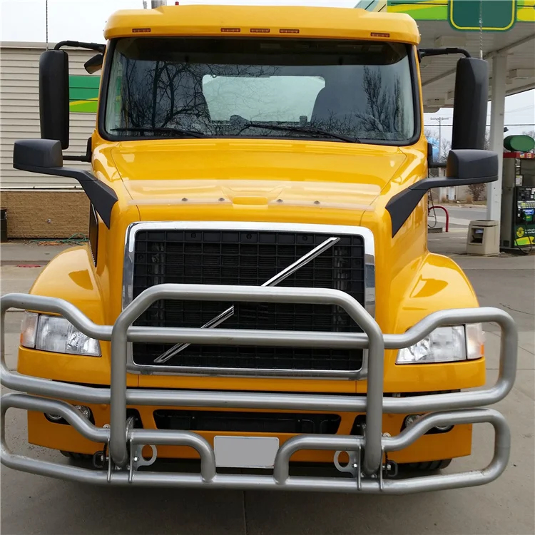 Stainless Steel Front Bumper For Volvo Vnl Truck Deer Grill