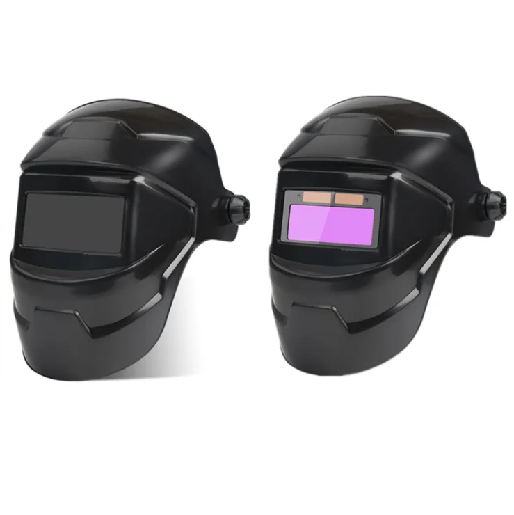 Amazon hot sale electric welding mask solar energy automatic light change color head wear welding mask
