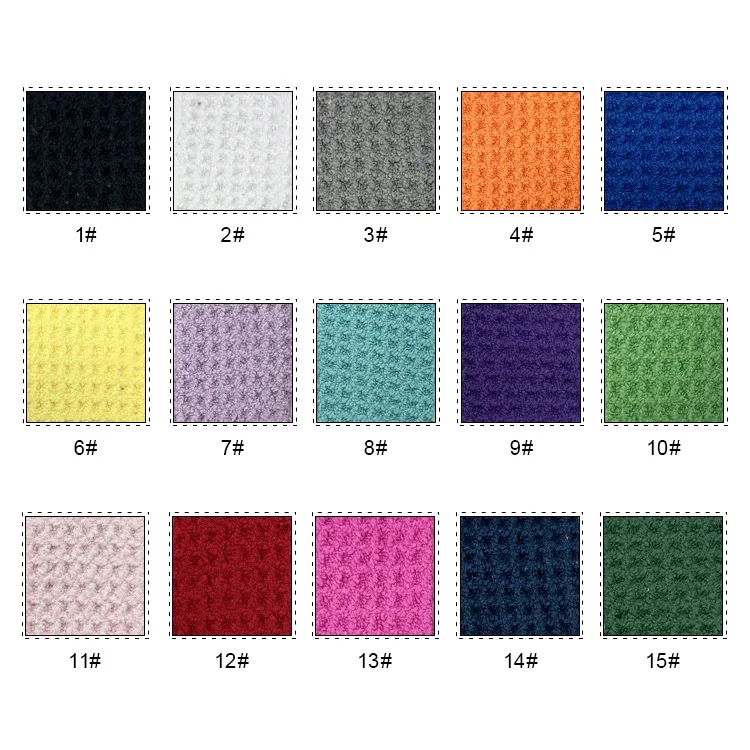 Wholesale Plain Blank  Waffle Hand Kitchen Tea Microfiber Golf Dish Car Auto Drying Weave Waffle Towels