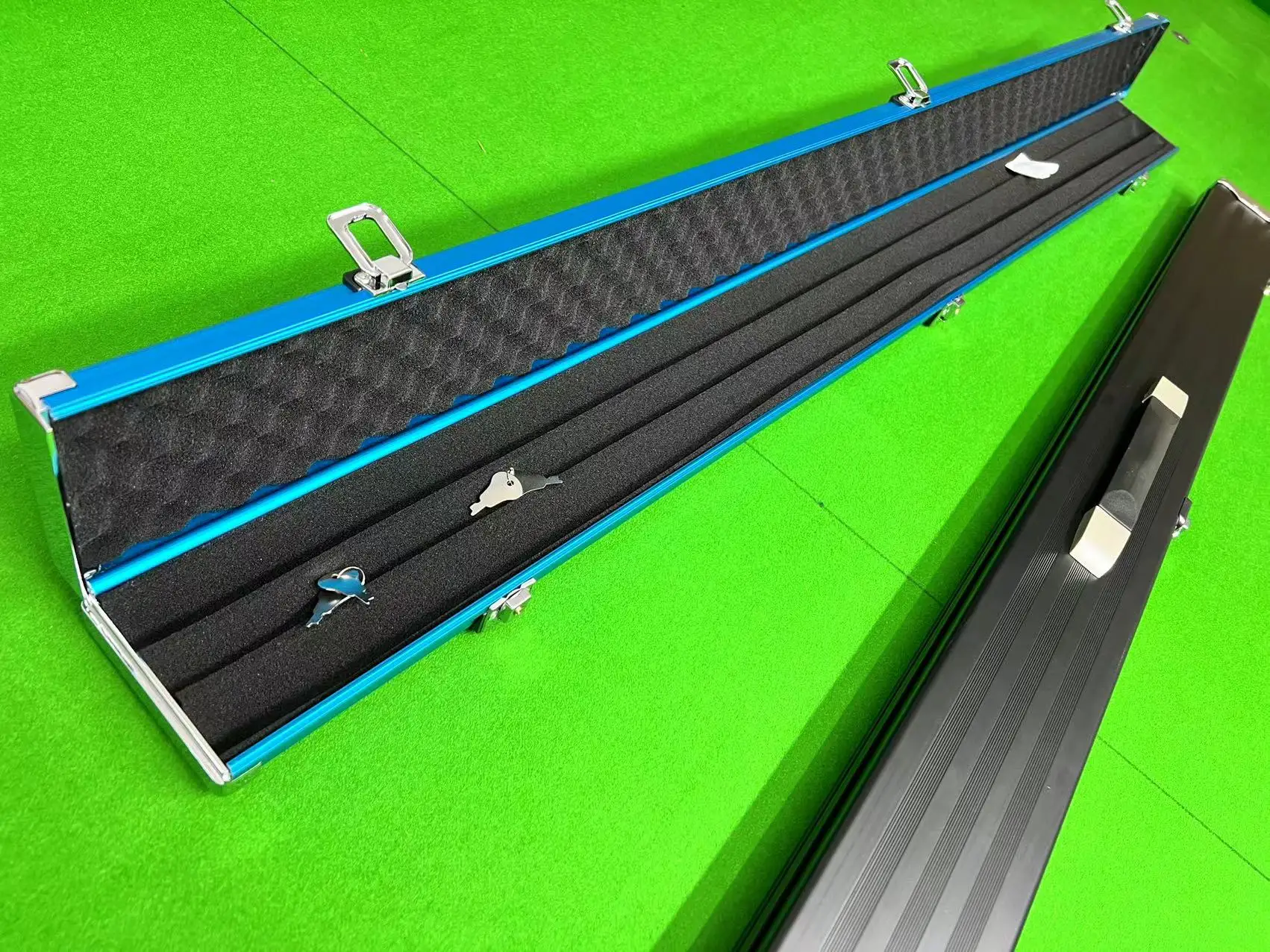 Чехол с 3 слотами для бильярда и кия 1 шт. в 3/4 стиле