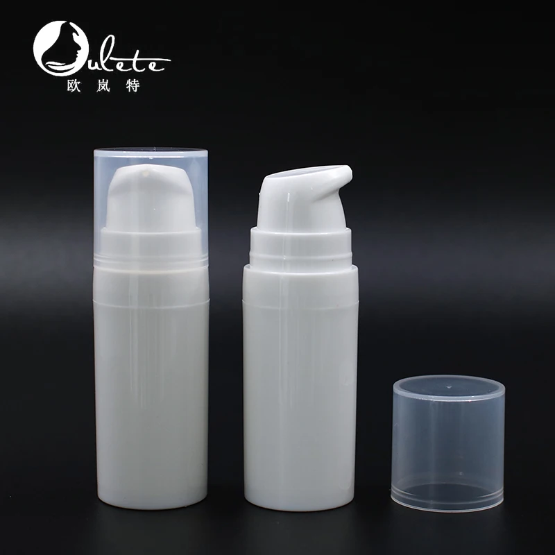 30ml 50ml 80ml cosmetic plastic pump vacuum cream lotion bottle empty lotion airless bottle with dispenser pump