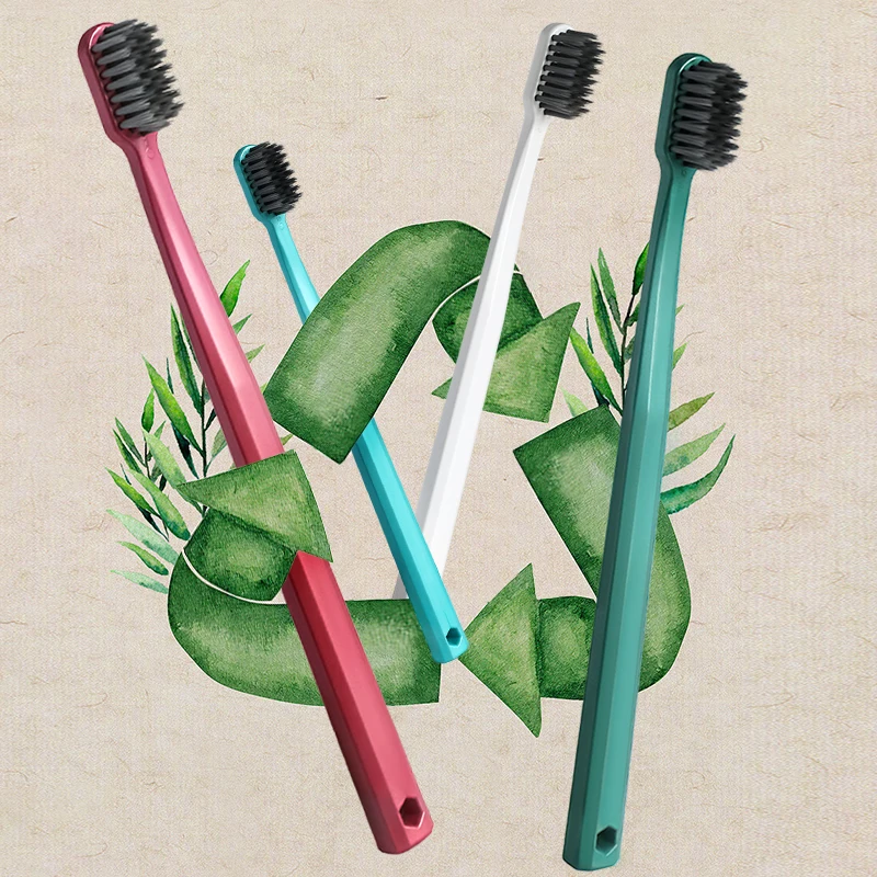 Manual toothbrush High standard home use massage gums plastic manual adult Nylon Bristle Toothbrush