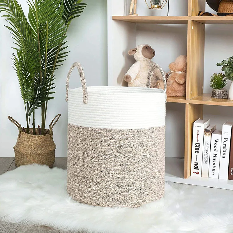 Whole felt baby nursery diaper caddy storage bag basket toilet paper storage basket pots for plants indoor plant  led flower pot