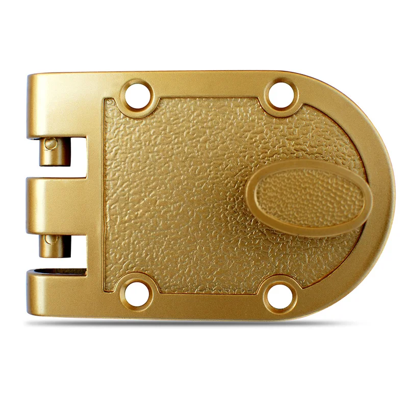 Bronze Jimmy Proof Style Anti-Theft Night Latch Bolt Rim Lock Zinc Cylinder Traditional Antique Gold Finish Brass Deadbolt Lock
