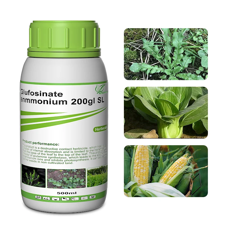 High effect Herbicide Glufosinate ammonium 95%Tech 200 G/L SL 77182-82-2