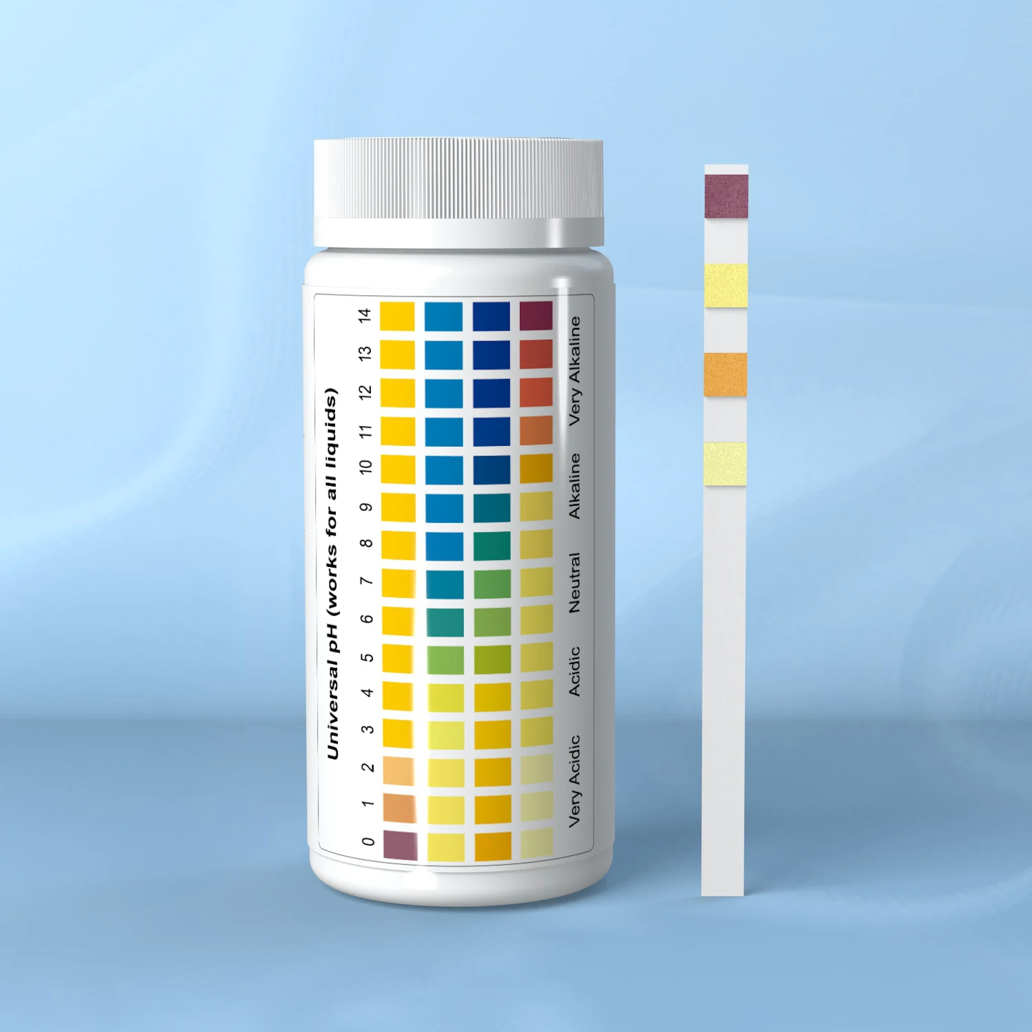 Hot sale good factory pH balance of urine saliva pH test strips 0-14 pH test kit