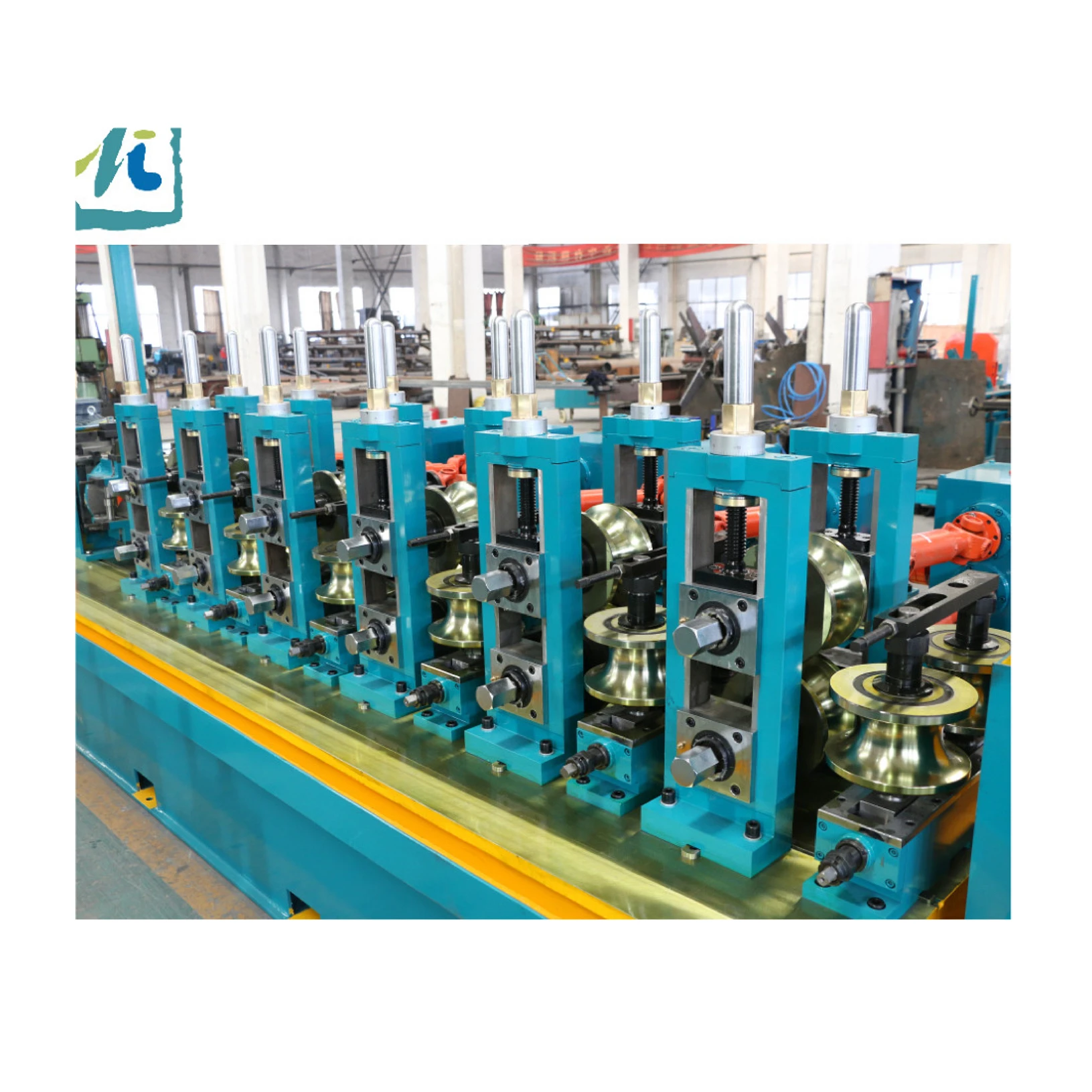 HF Straight Seam Precision Welded Carbon Steel Pipe Production Line ERW Tube Mill