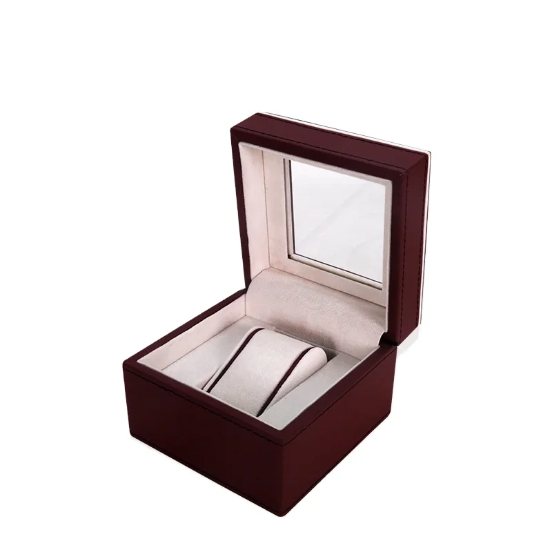 Economical PU leather boxes for girls watches