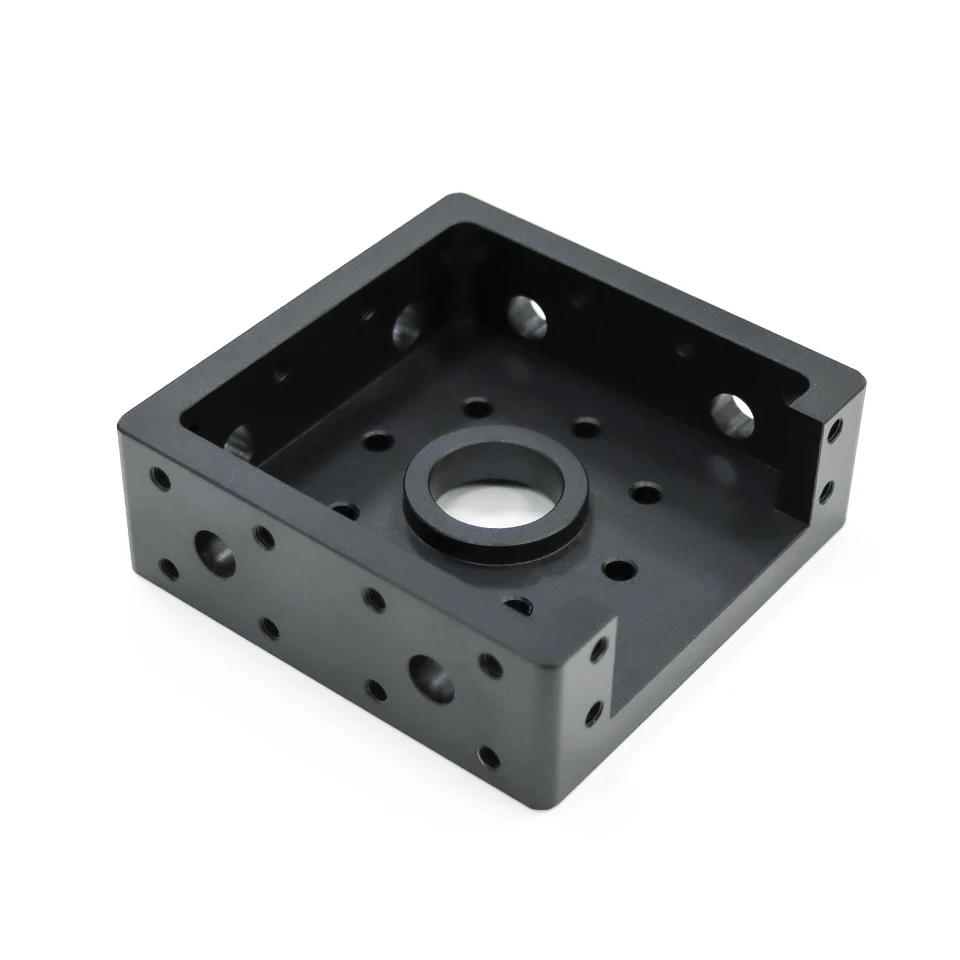 cnc machining custom service milling plastic parts Five axis precision machining engine housing parts aluminum alloy
