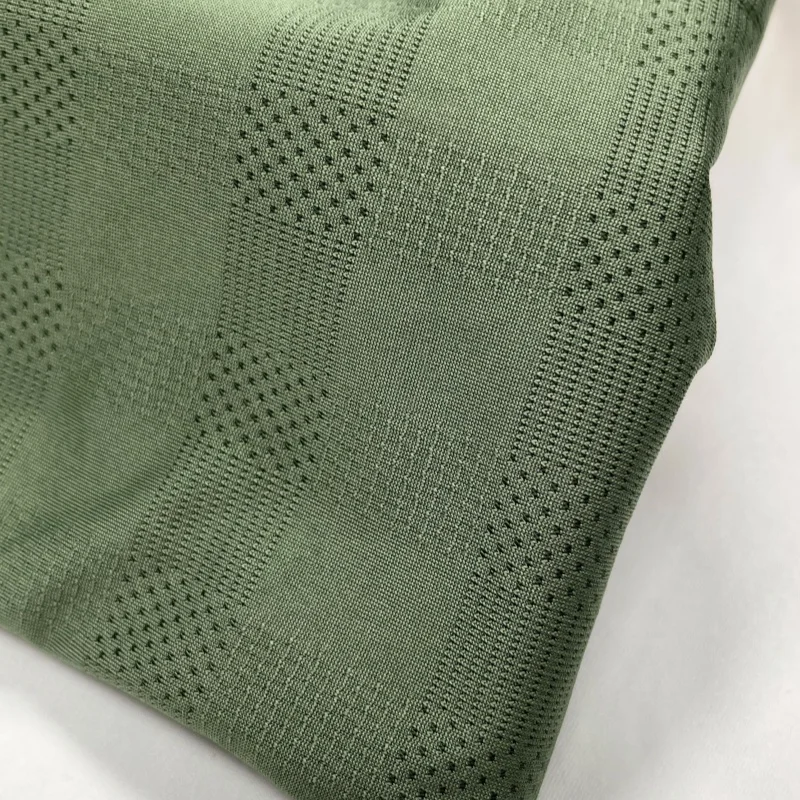 High Quality Textile Fabrics Polyester Stretched Knitted Fabric Mesh Fabric Clothing