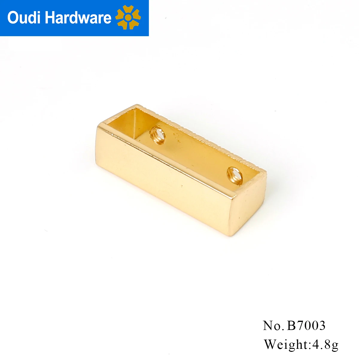 Bag Hollowed Decoration Buckle Belt Loop Customized Metal Belt Keeper D Ring Belt Accessories