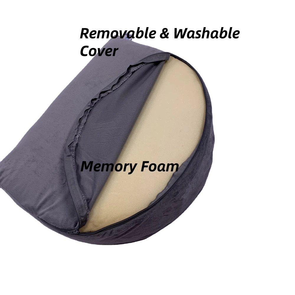 Hot Selling Soft Memory Foam Filling Maternity Pillow Removable And Washable Wedge Body Pillow Pregnancy Sleeping Pillow